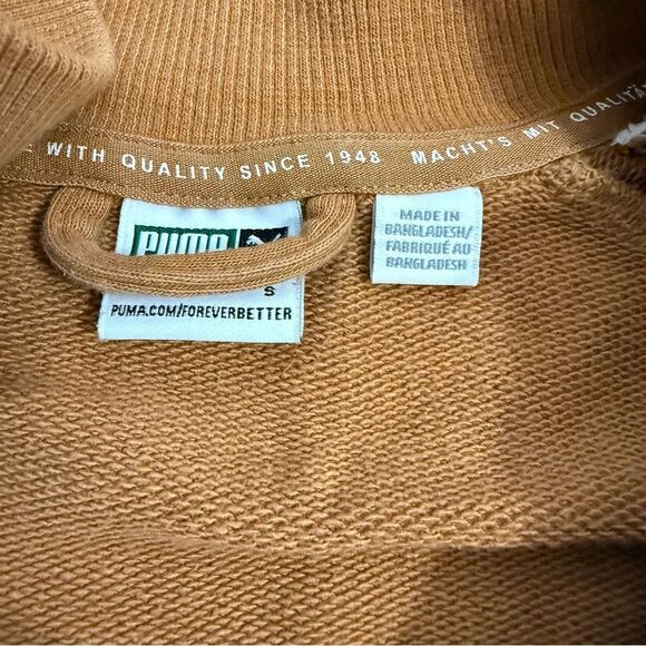 Puma Brown-orangish and White Classic T7 Tracksuit - Picture 8 of 15